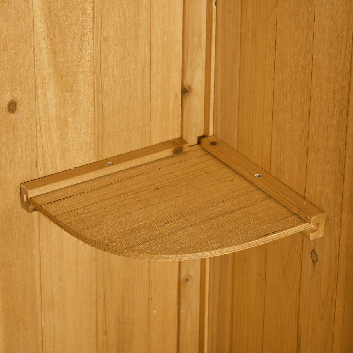 easycomfort easycomfort capanno da giardino porta attrezzi in legno impermeabile 77x54 2x179cm giallo