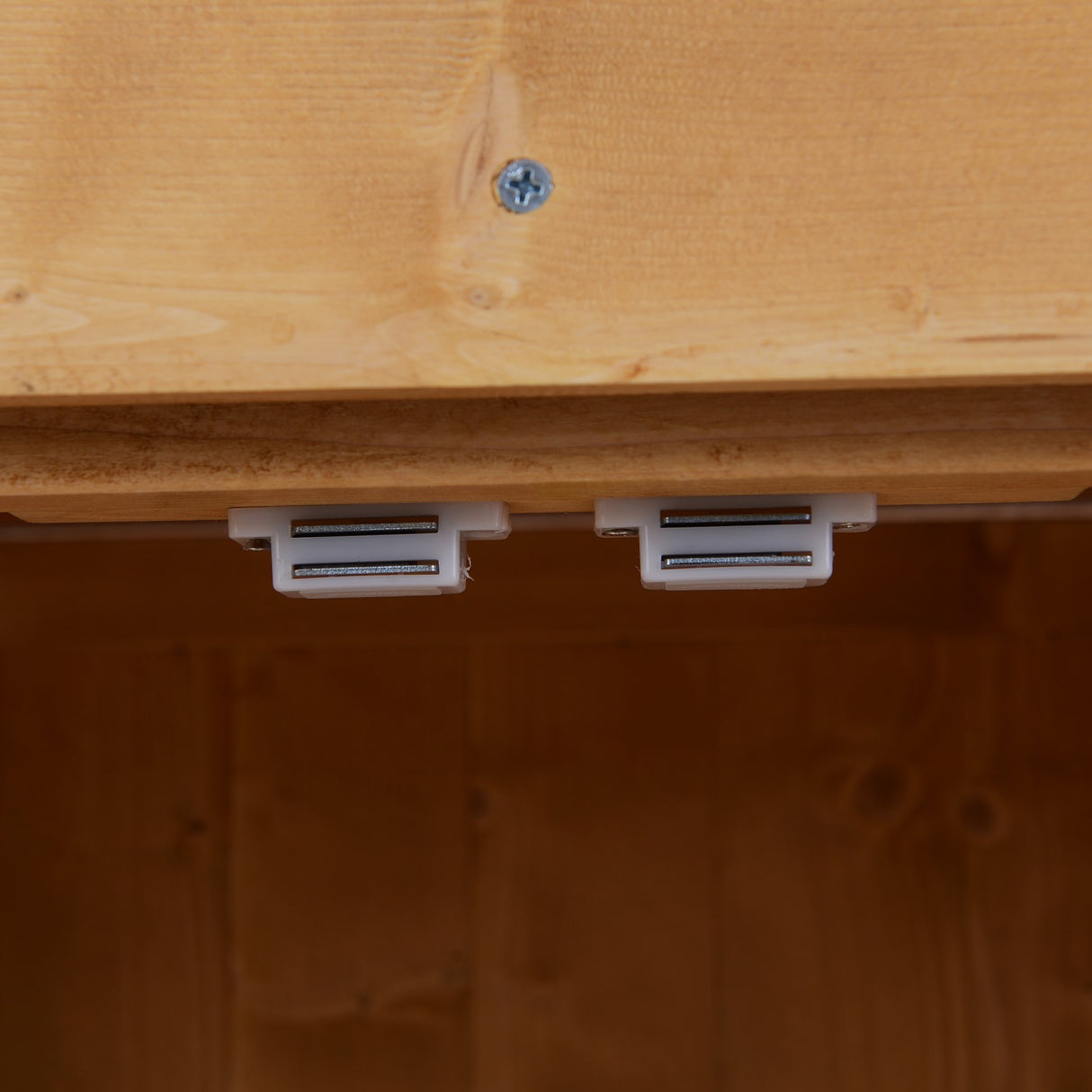 easycomfort easycomfort armadio da esterno ripostiglio da giardino a 2 ripiani porta attrezzi in legno 74 43 88cm ean 8054144131870