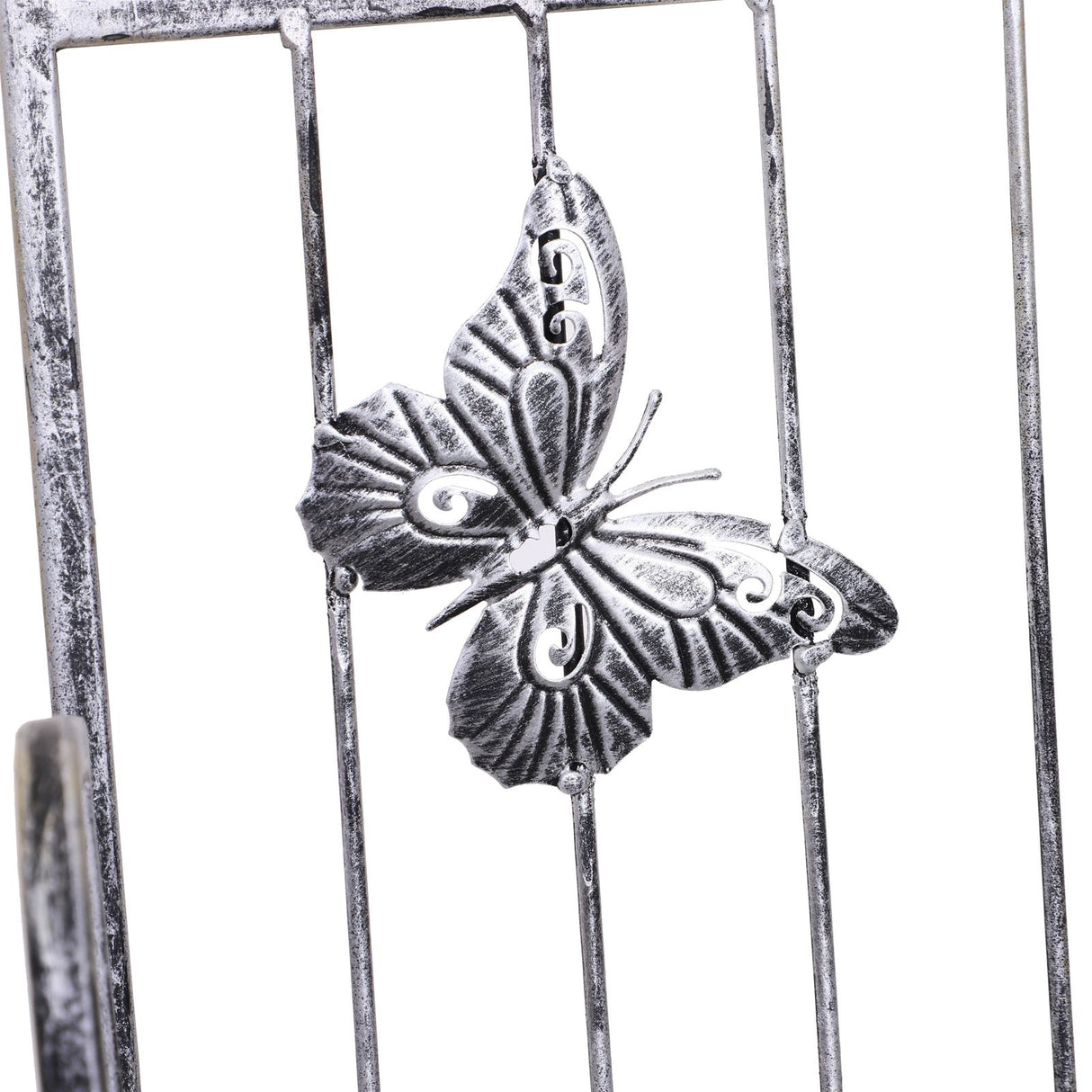 easycomfort easycomfort fioriera a scaffale a 3 ripiani da giardino balcone interno grigio argento 44 x 25 x96 cm ean 8054111844567