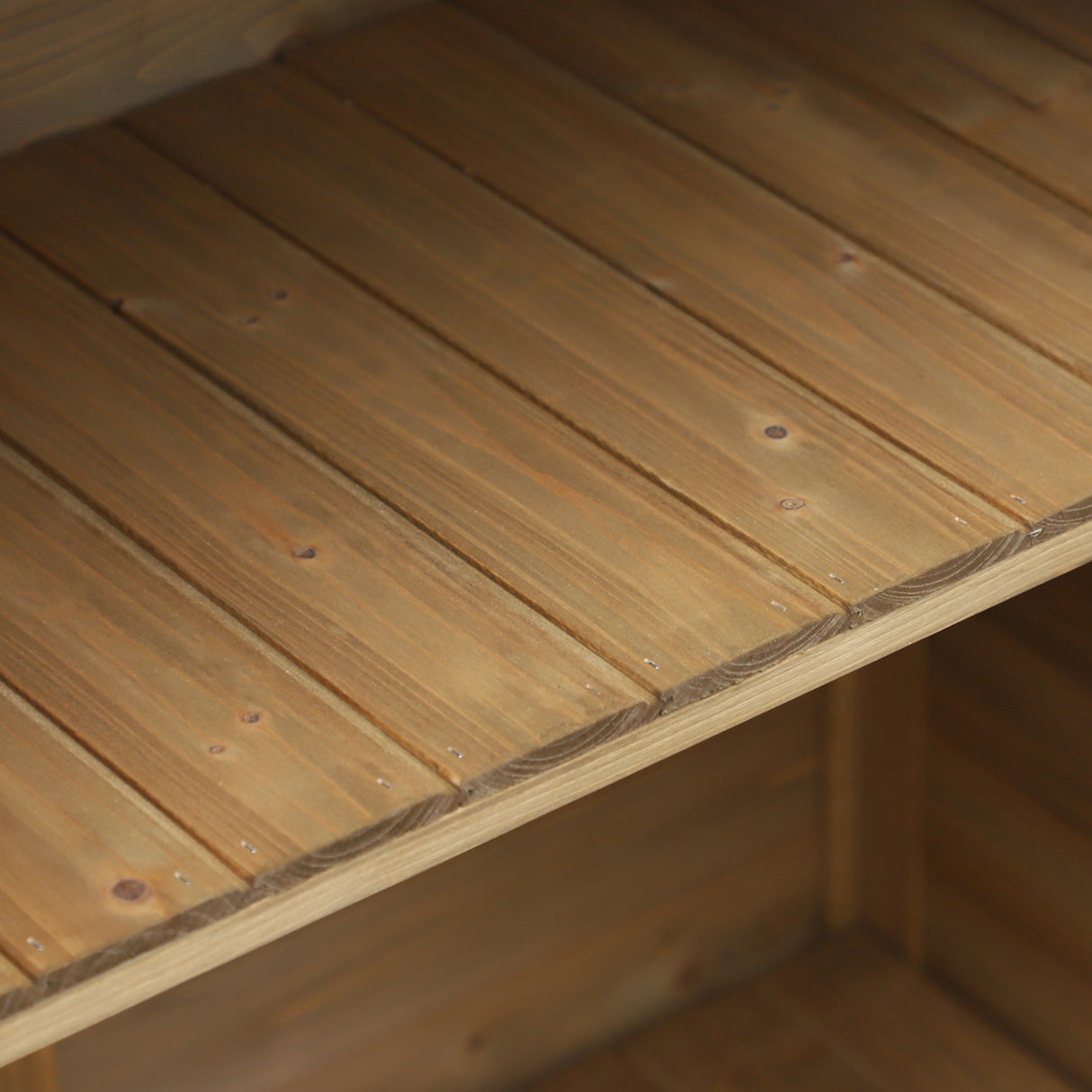 easycomfort easycomfort casetta da giardino in legno di abete con tetto in bitume impermeabile 87x46.5x96.5cm