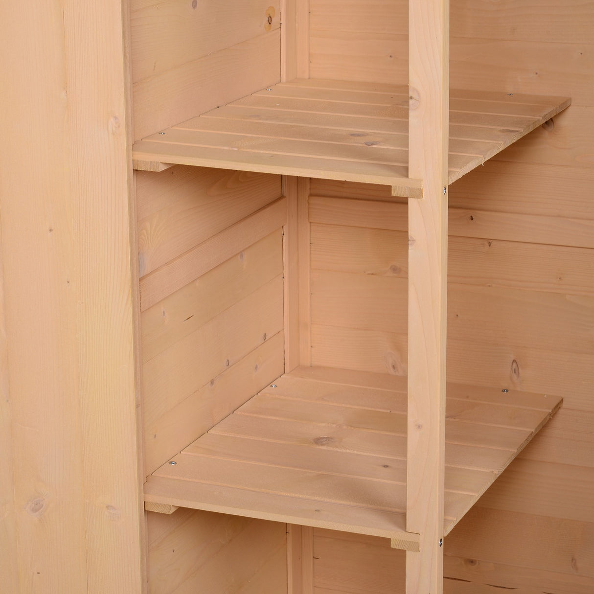 easycomfort easycomfort capanno attrezzi da esterno in legno abete impermeabile 75x56x115 cm ean 8054144132280