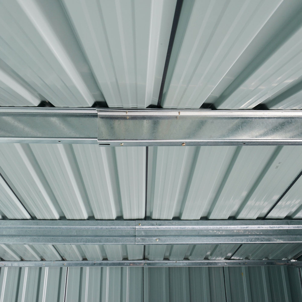 easycomfort easycomfort casetta da giardino porta utensili in lamiera di acciaio capanno da giardino in acciaio con porte scorrevoli 236x174x190cm grigio