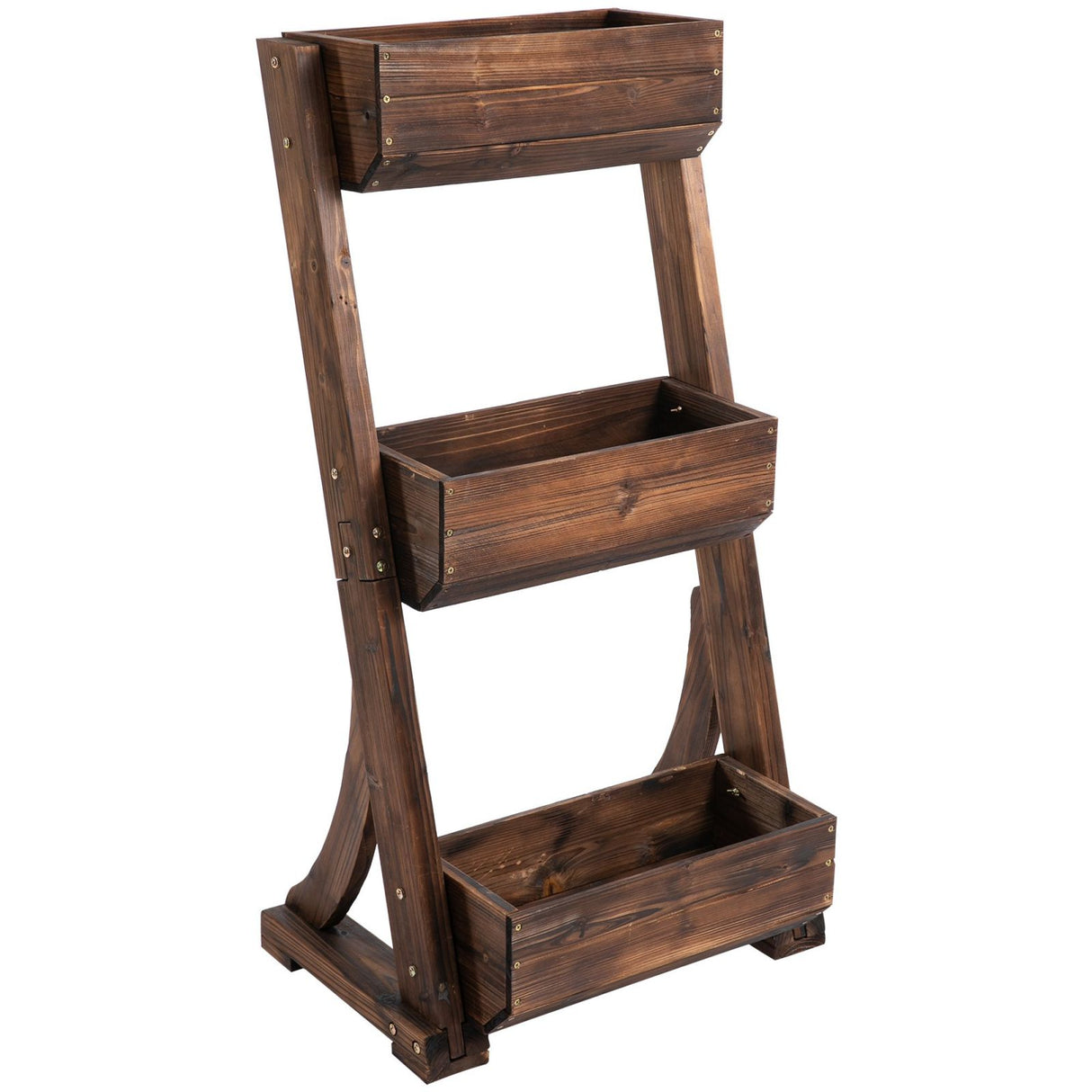 easycomfort easycomfort portapiante in legno 3 livelli fioriera da esterno per orto verticale ean 8054144135199