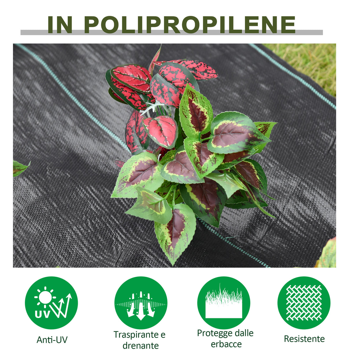 easycomfort easycomfort telo nero pacciamatura 50x2m per orto serra giardino drenante e traspirante con quadrettatura ean 8054111848749