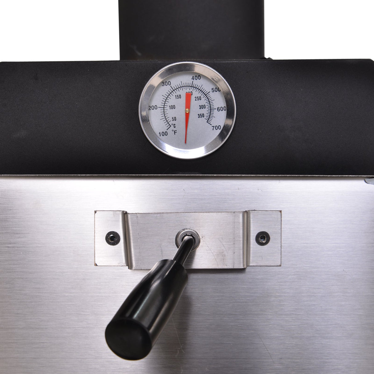 easycomfort easycomfort forno per pizza barbecue a carbonella bbq da esternigiardino in acciaio inox con termometro 50x36x160cm ean 8054144136752