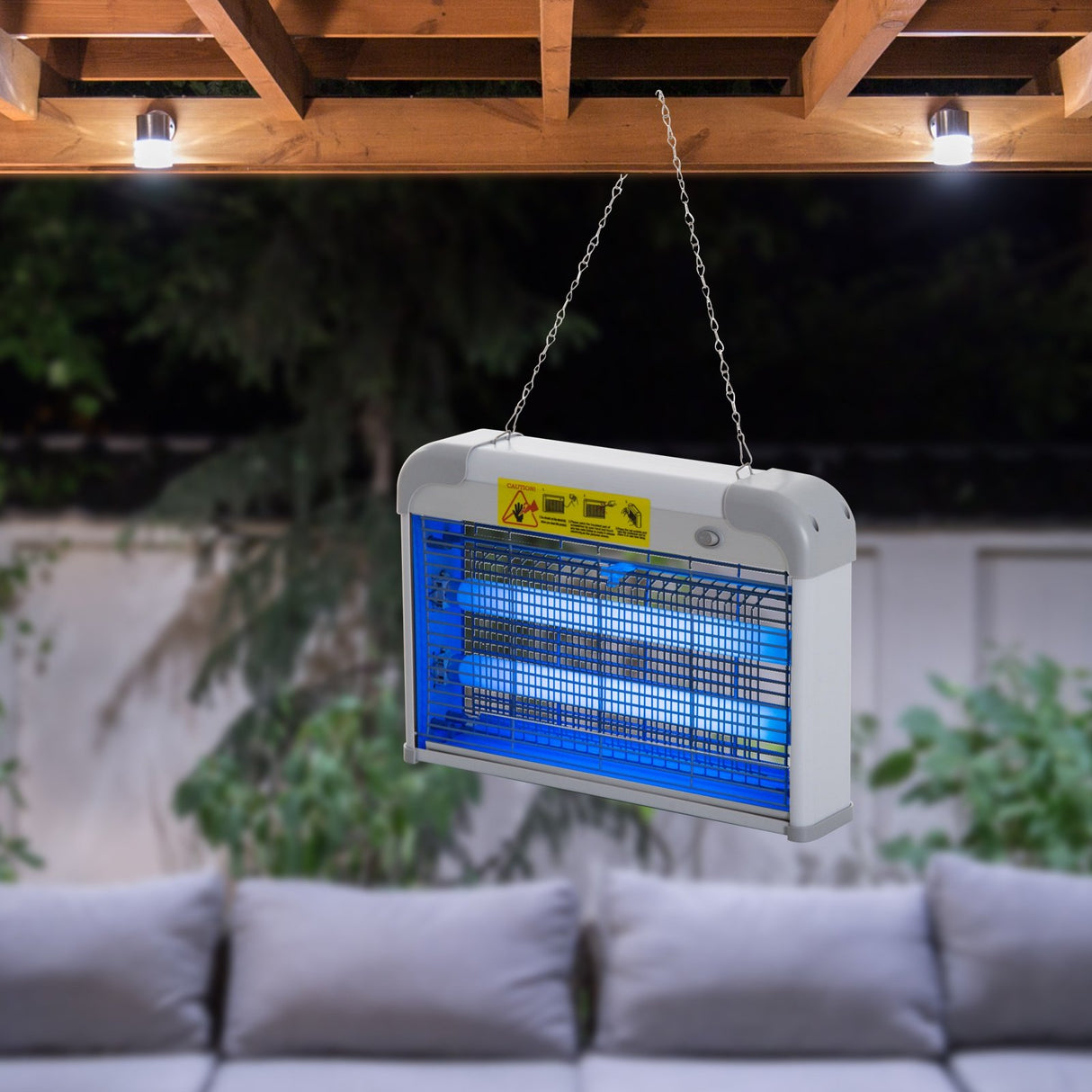 easycomfort easycomfort lampada elettrica antizanzare 20w 37 5x8 5x26 5cm ean 8054111844987