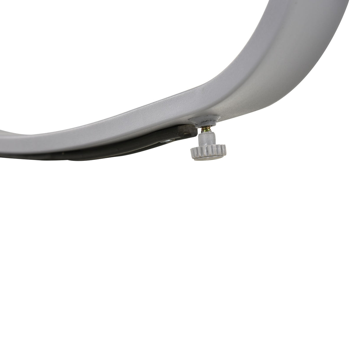 easycomfort easycomfort sedia a dondolo da giardino impermeabile e antiruggine nera