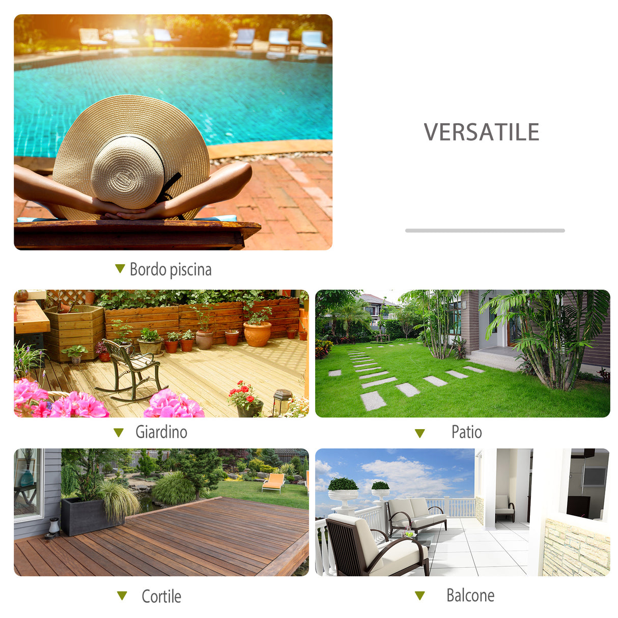 easycomfort easycomfort sedia a dondolo in texilene zero gravity grigio 154x80x84cm ean 8054144131344