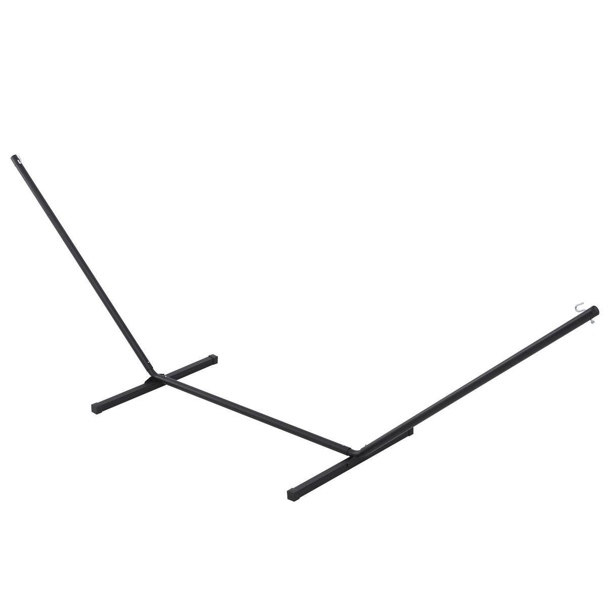 easycomfort easycomfort struttura portante per amaca supporto max. 120 kg in metallo nero 360x92x115cm ean 8054144131559