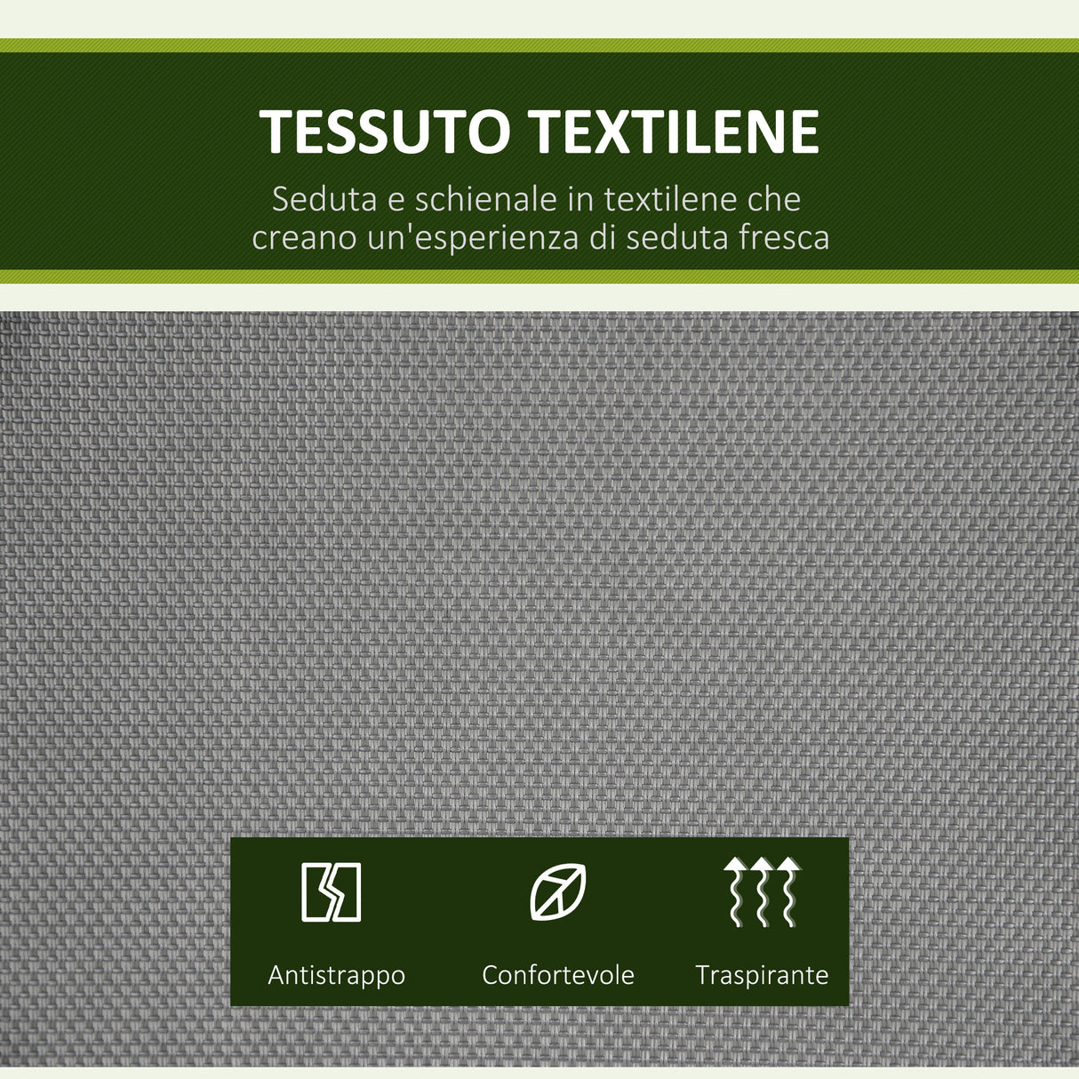 easycomfort easycomfort dondolo a 2 posti da giardino con tettuccio regolabile 140x118x162cm grigio