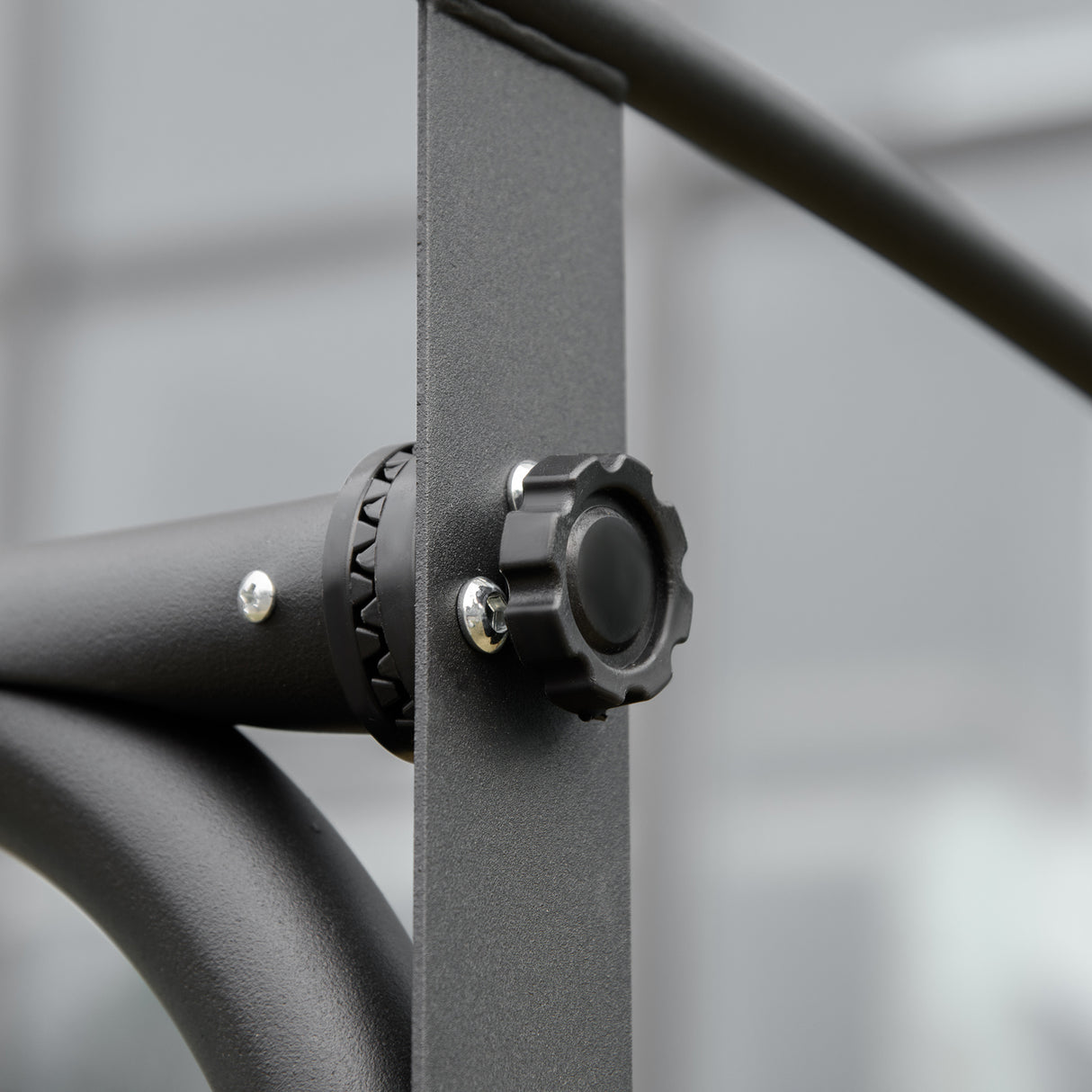 easycomfort easycomfort dondolo a 2 posti da giardino con tettuccio regolabile 140x118x162cm grigio