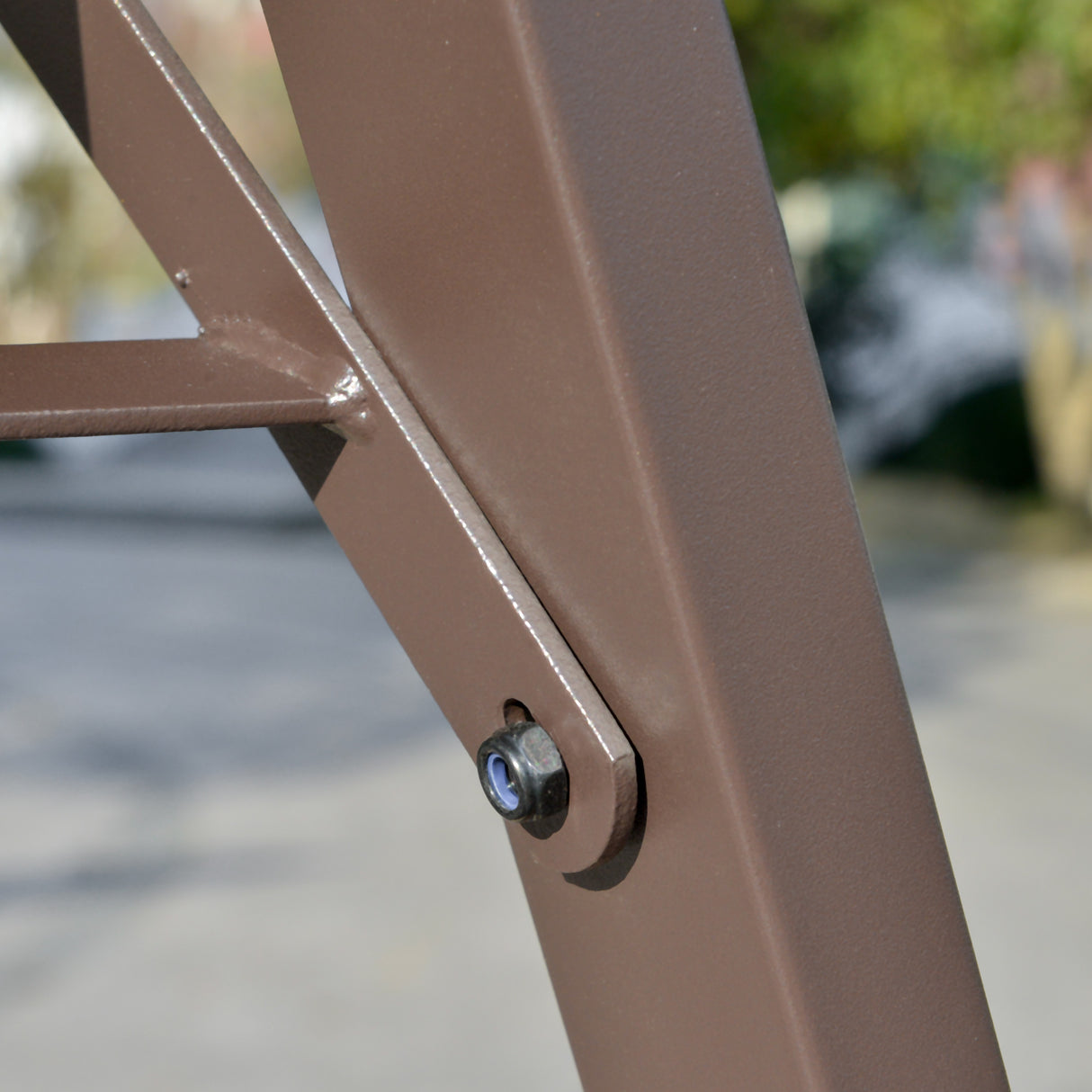 easycomfort easycomfort dondolo da giardino 2 posti con tettuccio regolabile e seduta traspirante 147x125x170cm