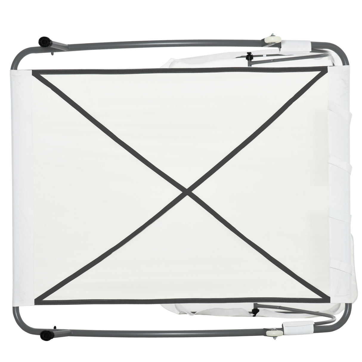 easycomfort easycomfort lettino sdraio prendisole matrimoniale con tettuccio regolabile crema ean 8054144131696