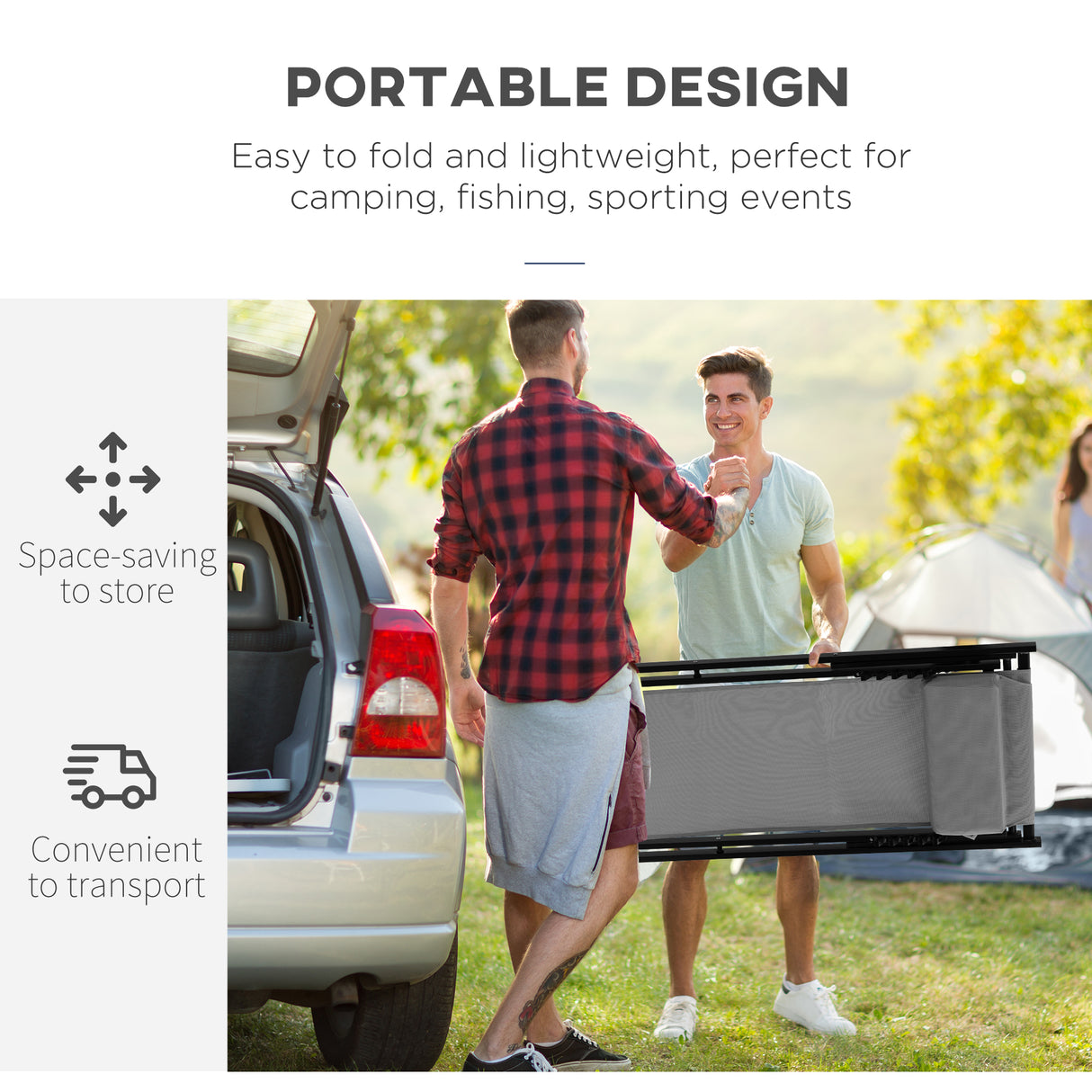 easycomfort easycomfort set 2 sedie poltrona sdraio da esterni pieghevoli e reclinabili in alluminio grigio 96 5 x 58 x 91 5cm