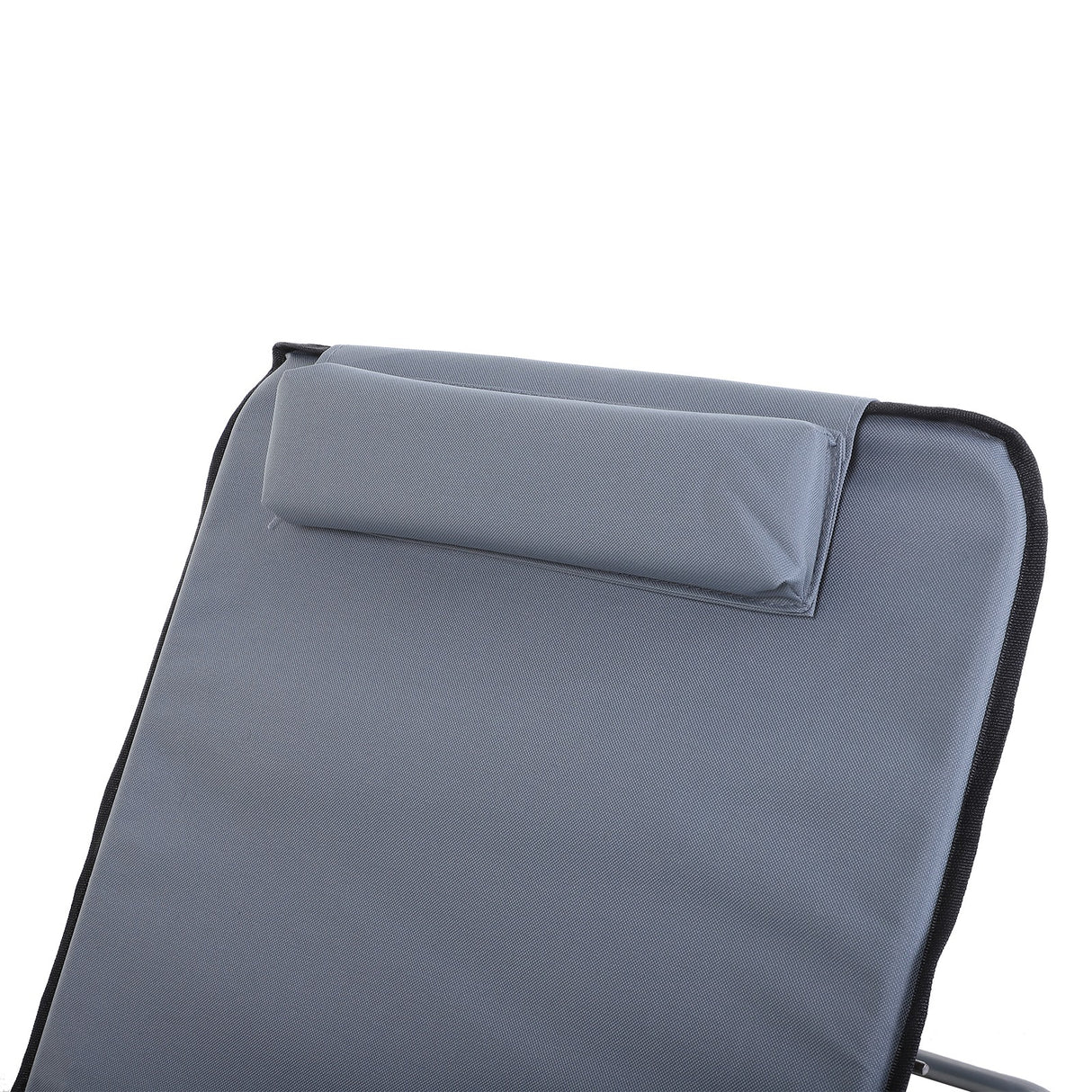 easycomfort easycomfort set 2 materassini da spiaggia pieghevoli con schienale regolabile grigio ean 8054111844239