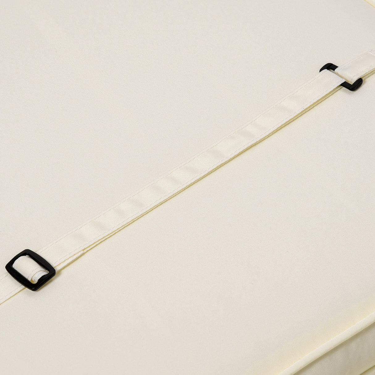 easycomfort easycomfort cuscino per lettino prendisole con rivestimento poliestere sfoderabile 188x53x8cm bianco crema