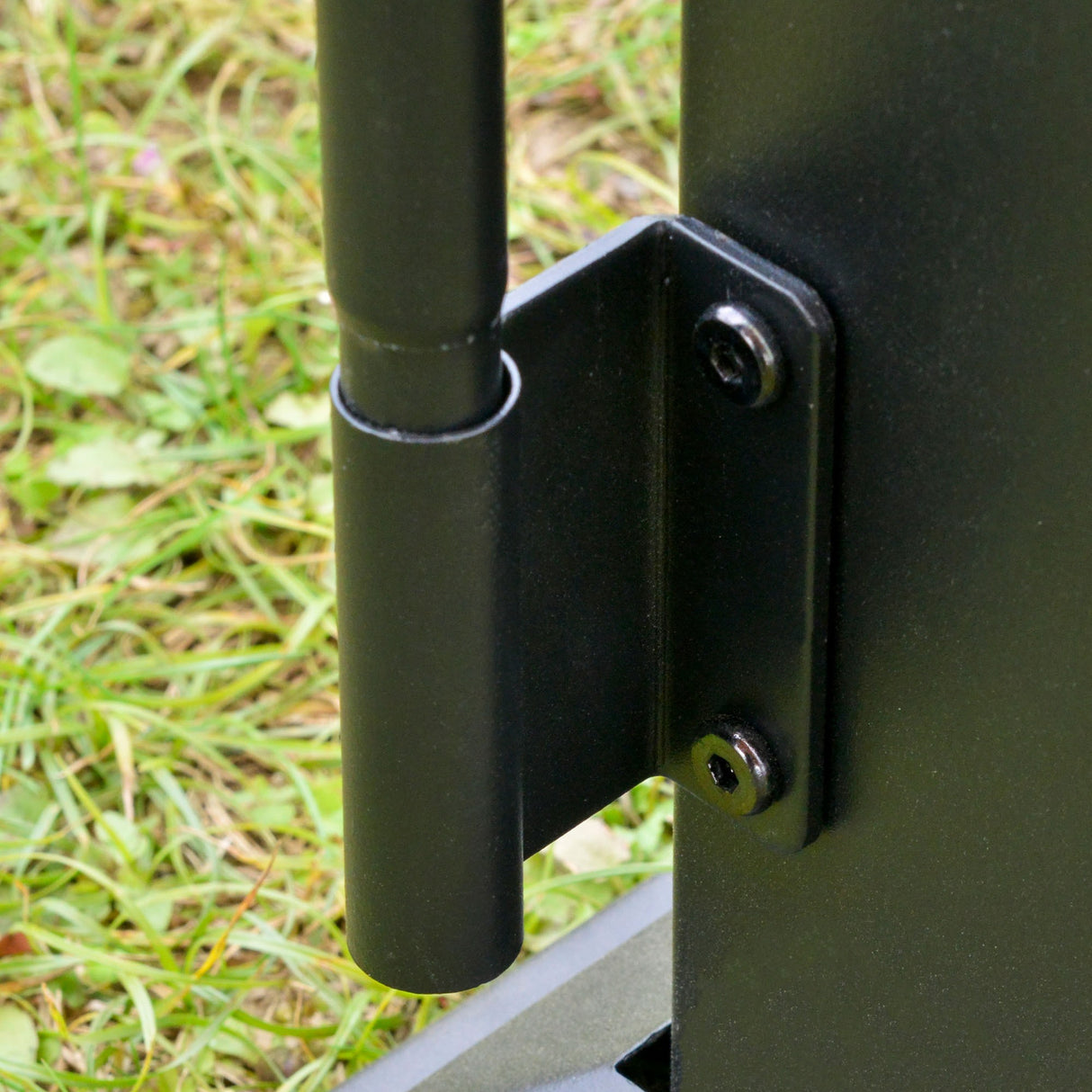 easycomfort easycomfort pergola gazebo da giardino in acciaio tende regolabili 305x305x220cm