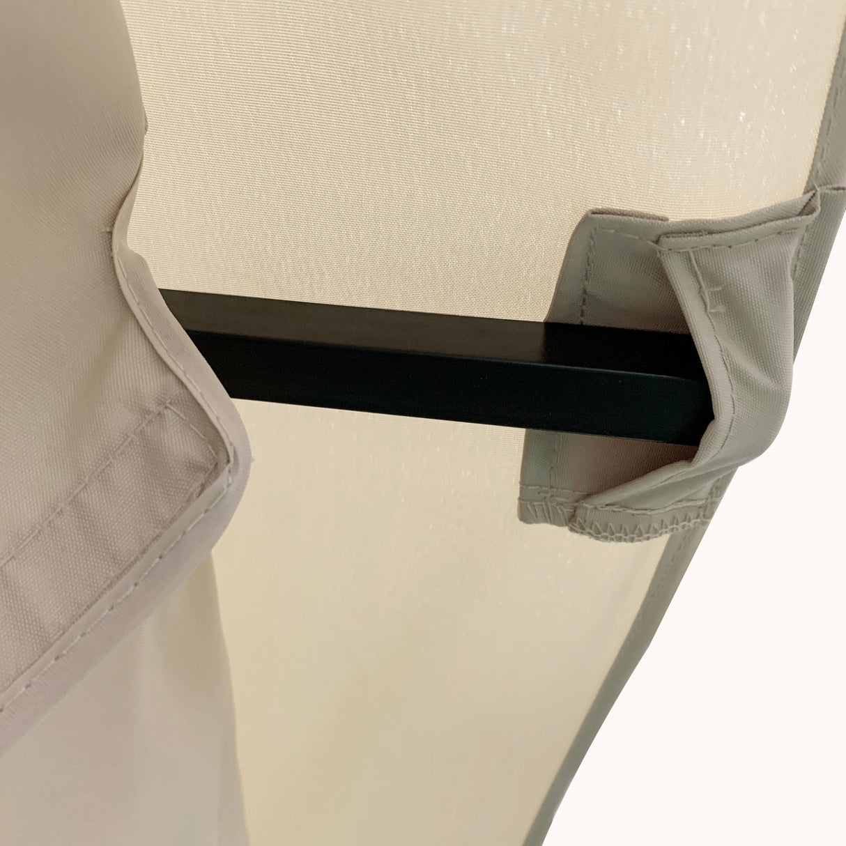 easycomfort easycomfort gazebo da giardino con zanzariera tetto a 2 livelli e struttura in metallo 3 7x3m beige