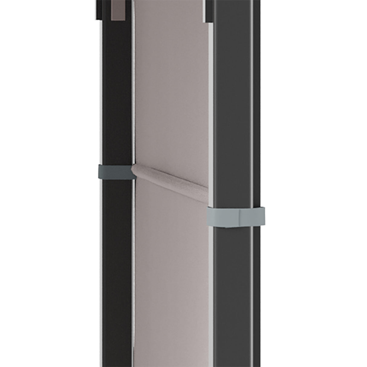 easycomfort easycomfort gazebo da giardino 3x3 m con tenda parasole laterale altezza 288 cm cachi