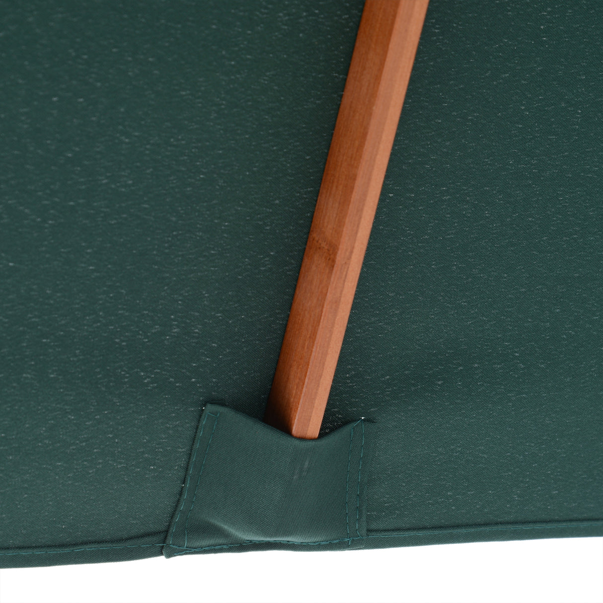 easycomfort easycomfort ombrellone rettangolare in bambu e poliestere anti uv verde 2x15x23m ean 8054111844116