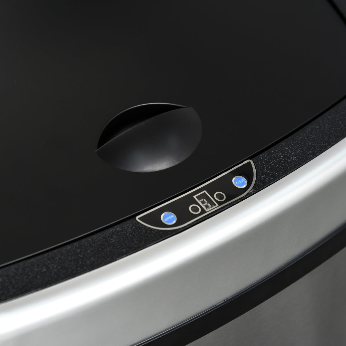 easycomfort easycomfort pattumiera in acciaio inox con apertura automatica con sensore 58 litri