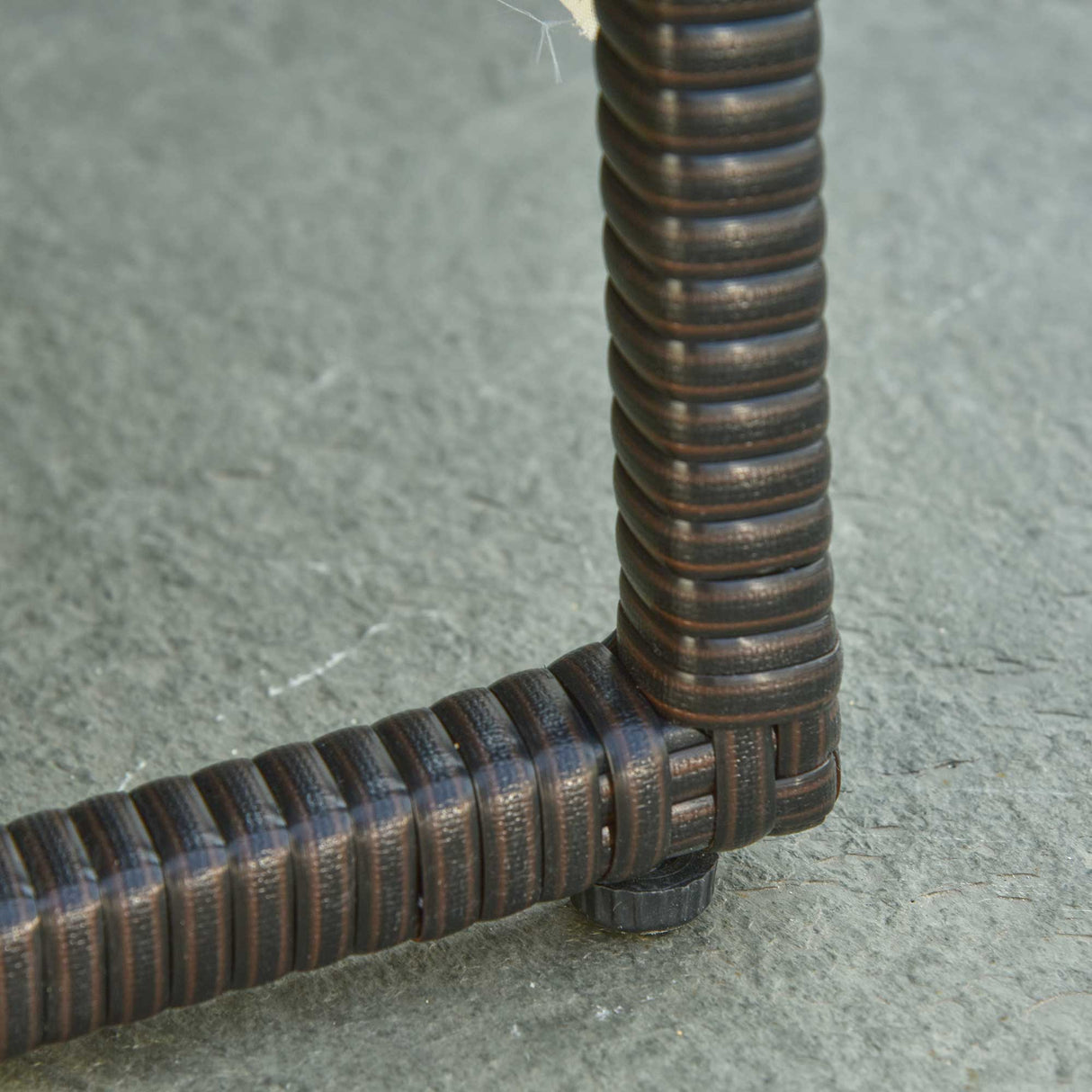 easycomfort easycomfort set 2 lettini prendisole con tavolino in pe rattan marrone