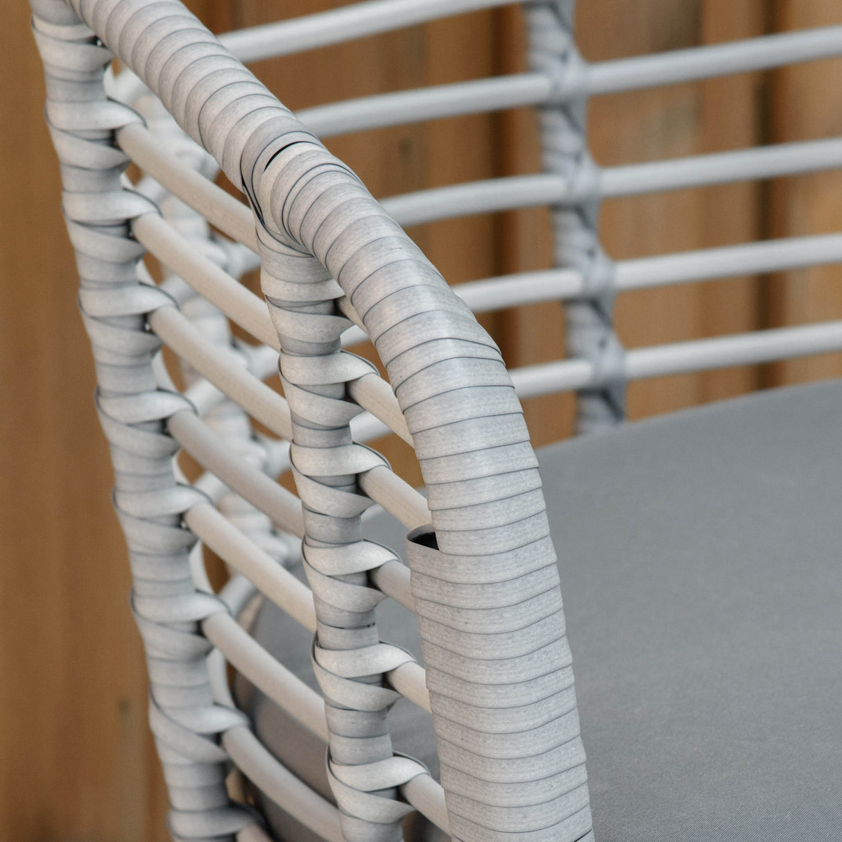 easycomfort easycomfort set 3pz mobili da giardino in rattan sintetico con 1 tavolino e 2 sedie grigio