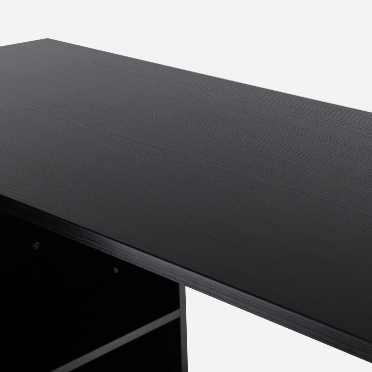 easycomfort easycomfort scrivania ad angolo con cassettiera per ufficio e casa forma a l nero ean 8054111842099