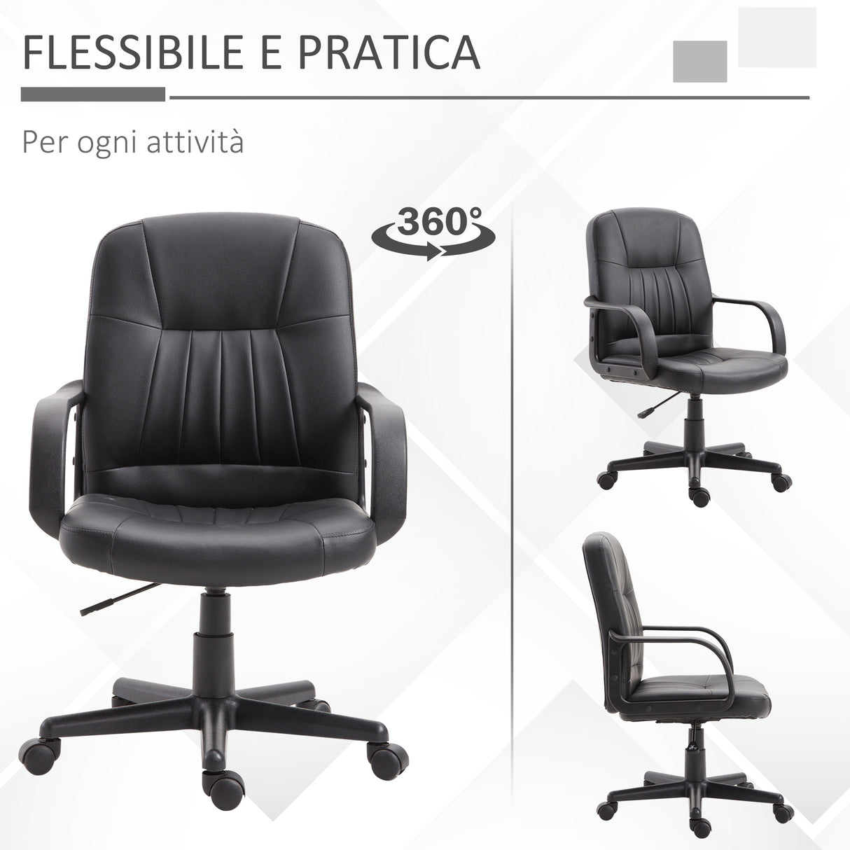 easycomfort easycomfort sedia ufficio ergonomica scrivania sedie da gaming poltrona gaming imbottita girevole con rotelle nero ean 8055776910000