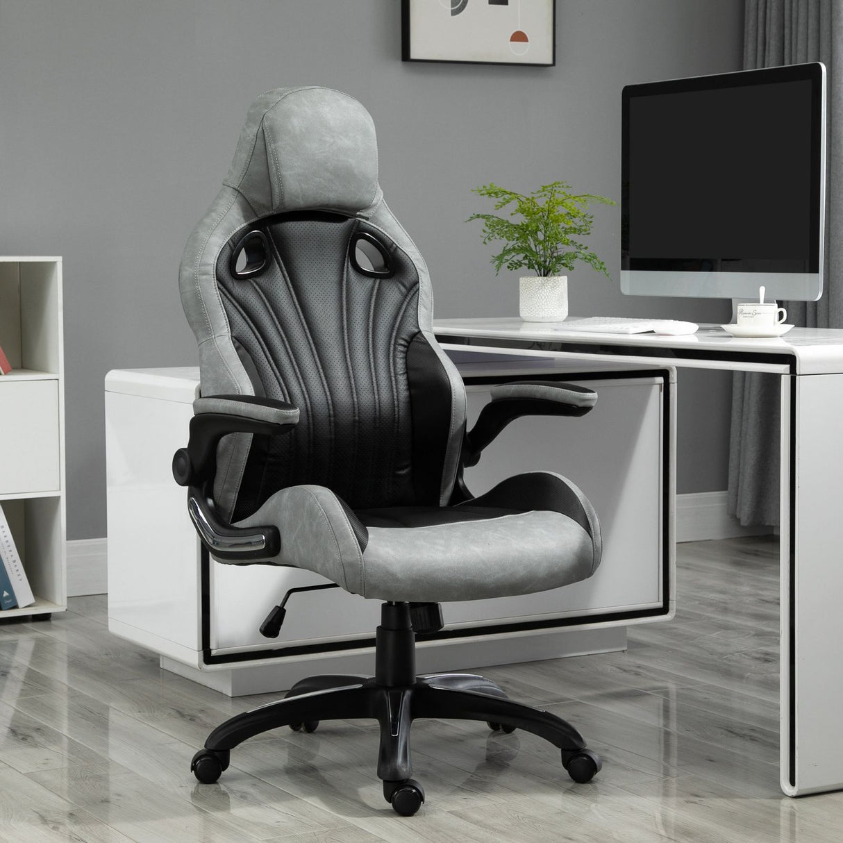 easycomfort easycomfort sedia da ufficio poltrona gaming altezza regolabile girevole ergonomica ean 8054144131689