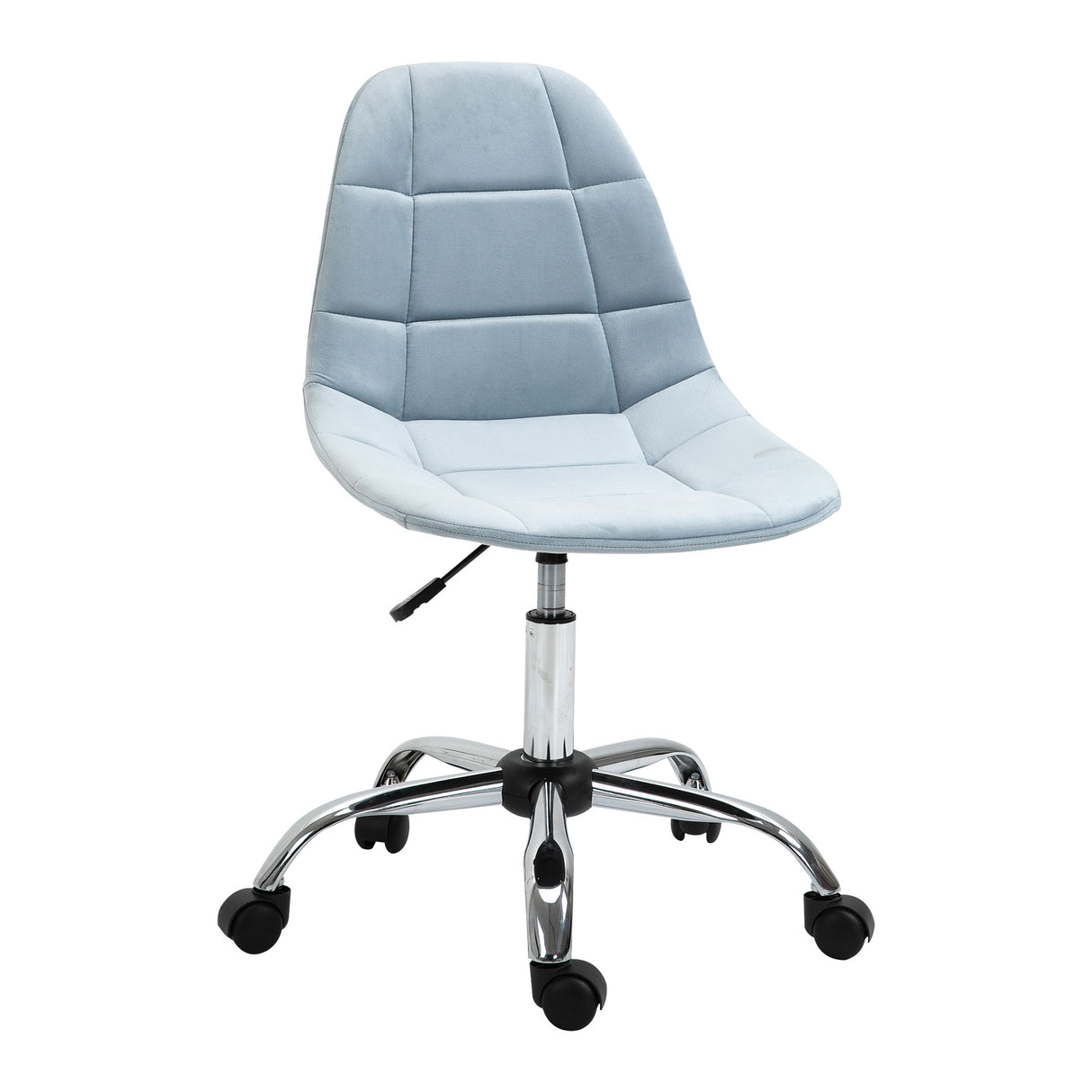 easycomfort easycomfort sedia girevole per scrivania ufficio ergonomica regolabile azzurro ean 8054144136592
