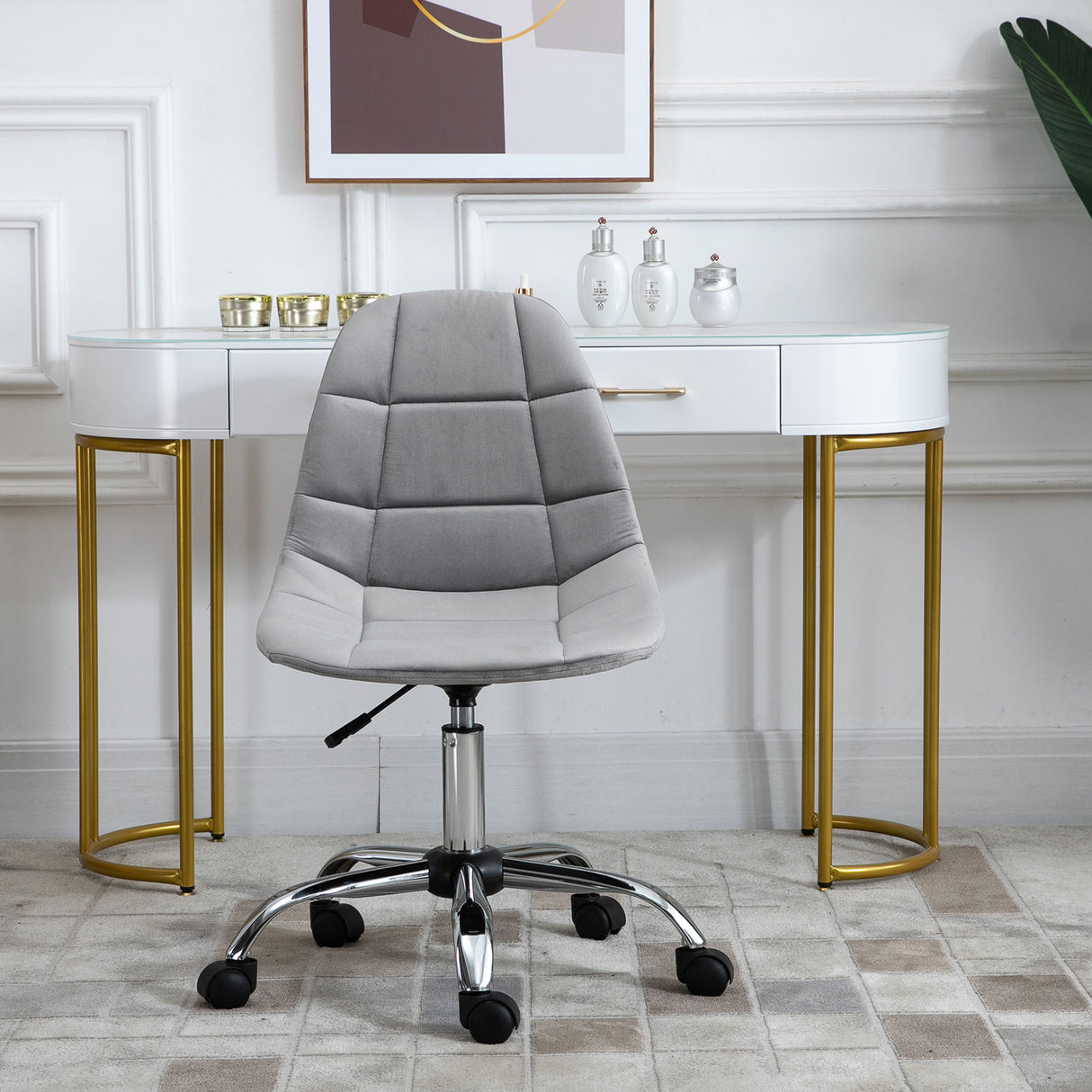 easycomfort easycomfort sedia girevole per scrivania ufficio ergonomica regolabile grigio ean 8054144136615