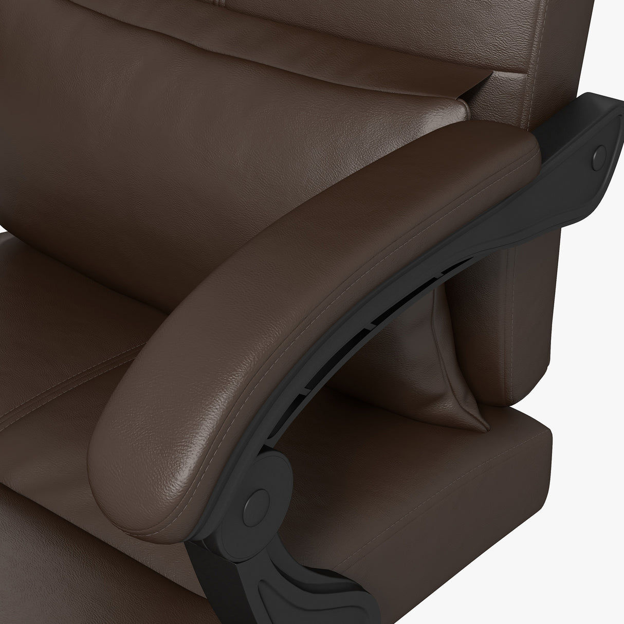 easycomfort easycomfort sedia da ufficio massaggiante ad altezza regolabile con poggiapiedi e telecomando 66x67x115 123 cm marrone