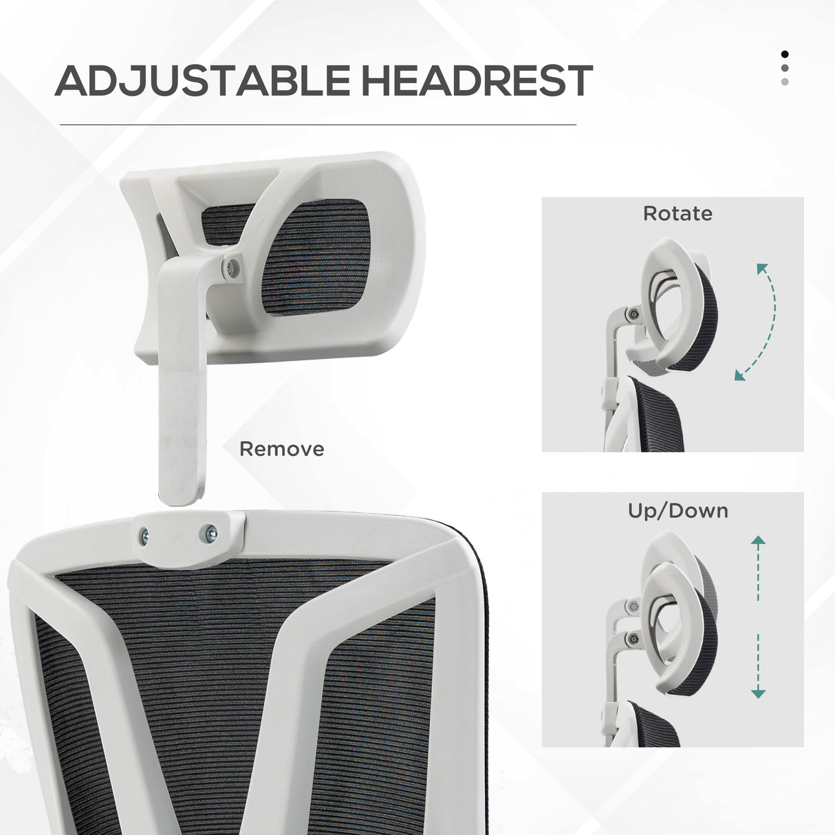 easycomfort easycomfort sedia da ufficio ergonomica ad altezza regolabile con poggiapiedi e poggiatesta 66x58x110 118 cm nero