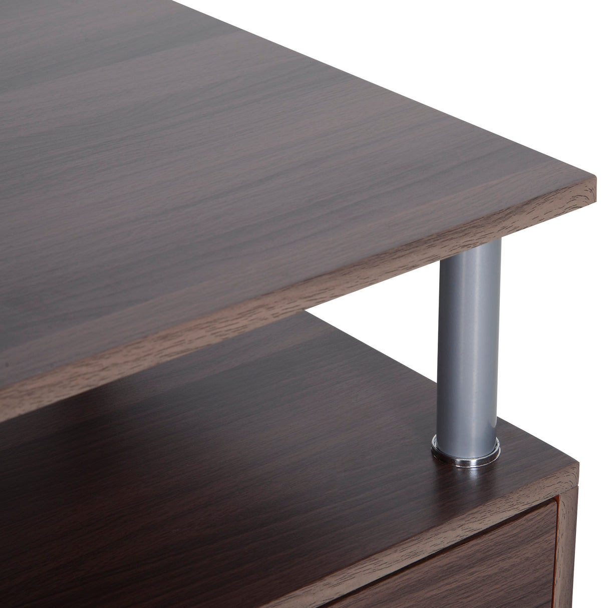 easycomfort easycomfort scrivania per computer da camera o ufficio con cassetto e libreria in legno ean 8054111843164