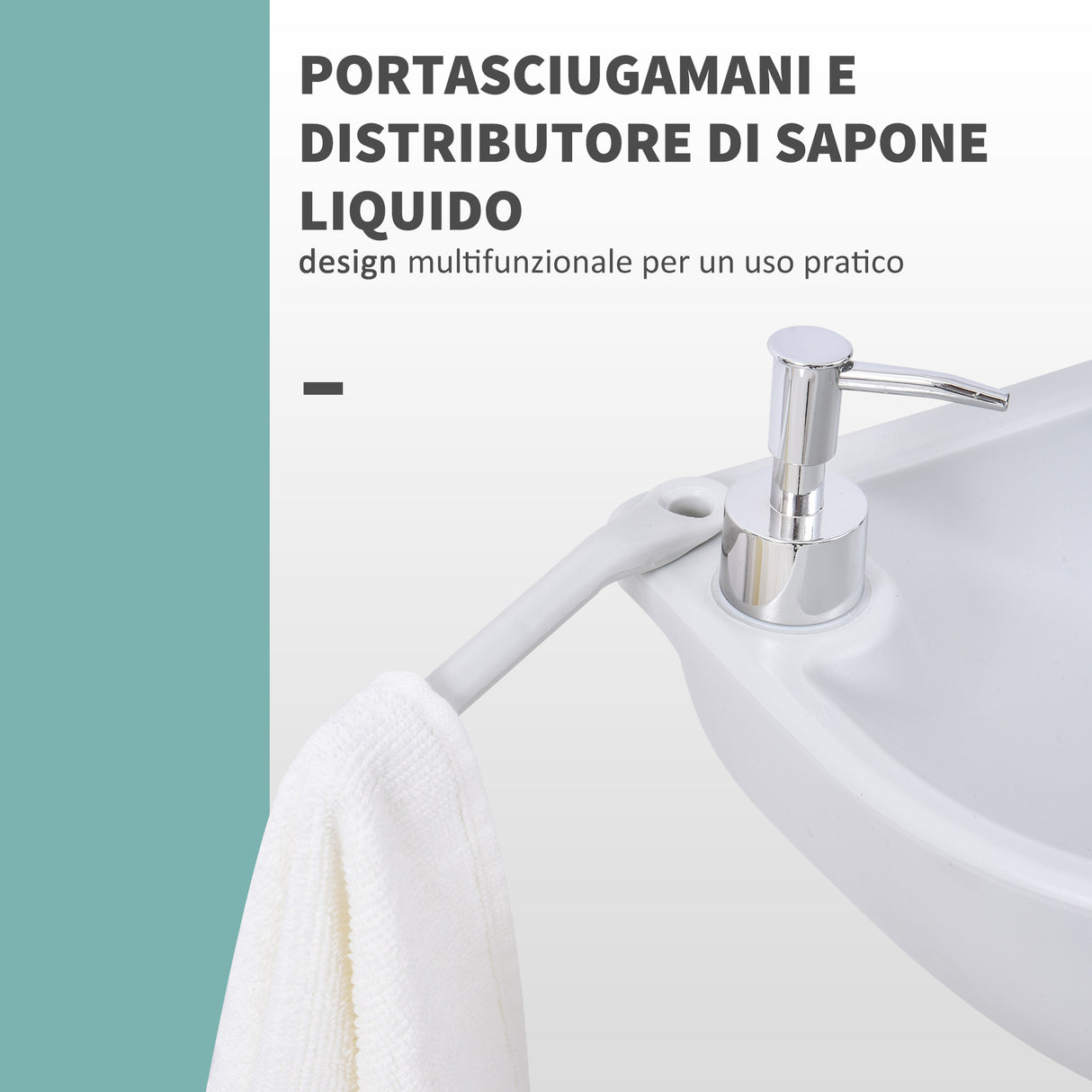 easycomfort easycomfort lavabo portatile da campeggio con 2 ruote maniglia serbatoio acqua 17l e serbatoio sapone 3.5l ean 8054144136905