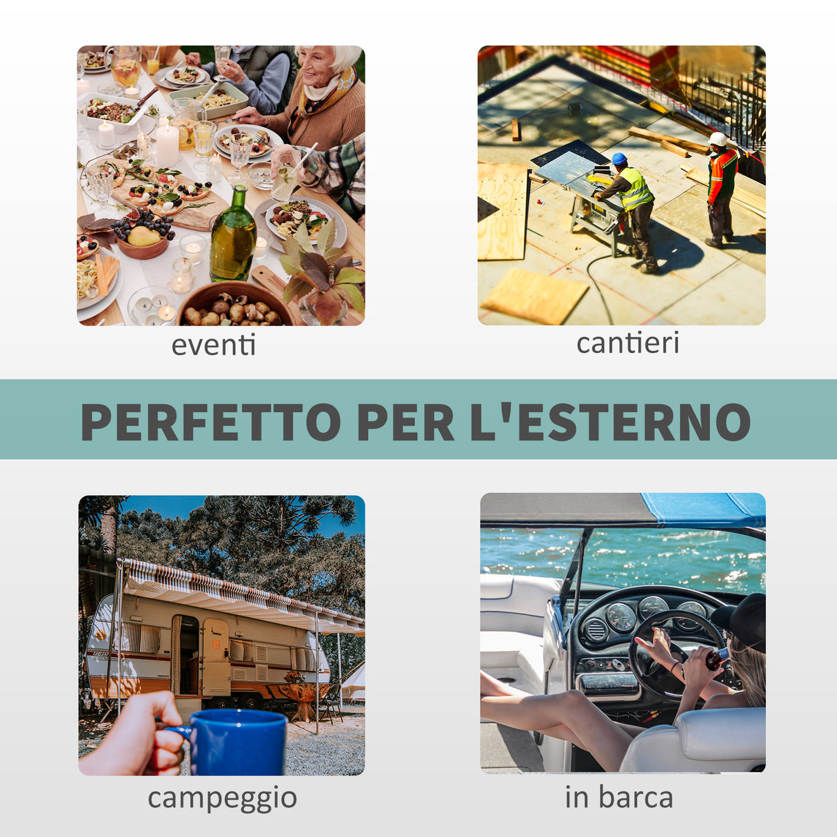 easycomfort easycomfort lavabo portatile da campeggio con 2 ruote maniglia serbatoio acqua 17l e serbatoio sapone 3.5l ean 8054144136905