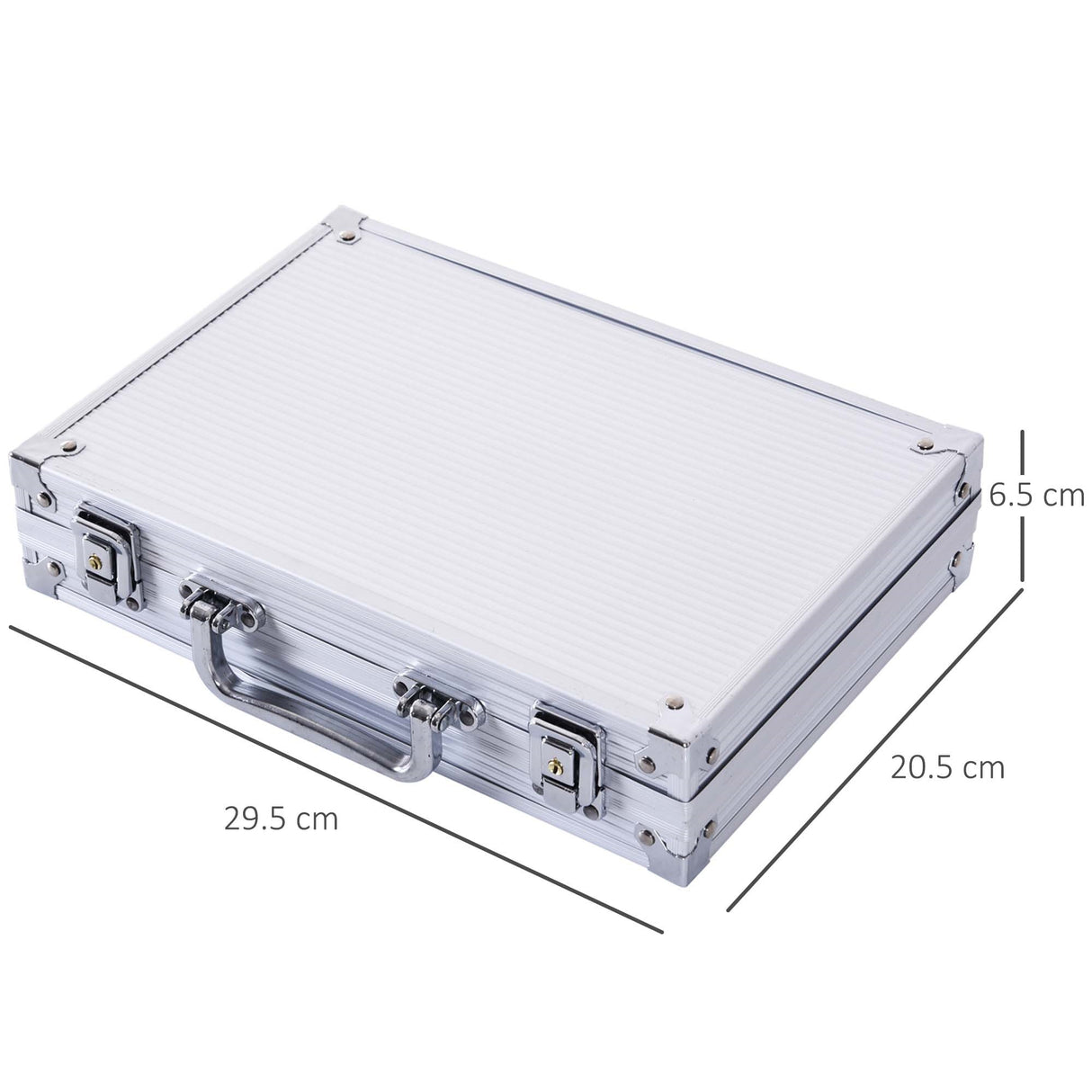 easycomfort easycomfort valigetta poker professionale in alluminio set con 200 fiches e 2 mazzi per texas holdem e blackjack