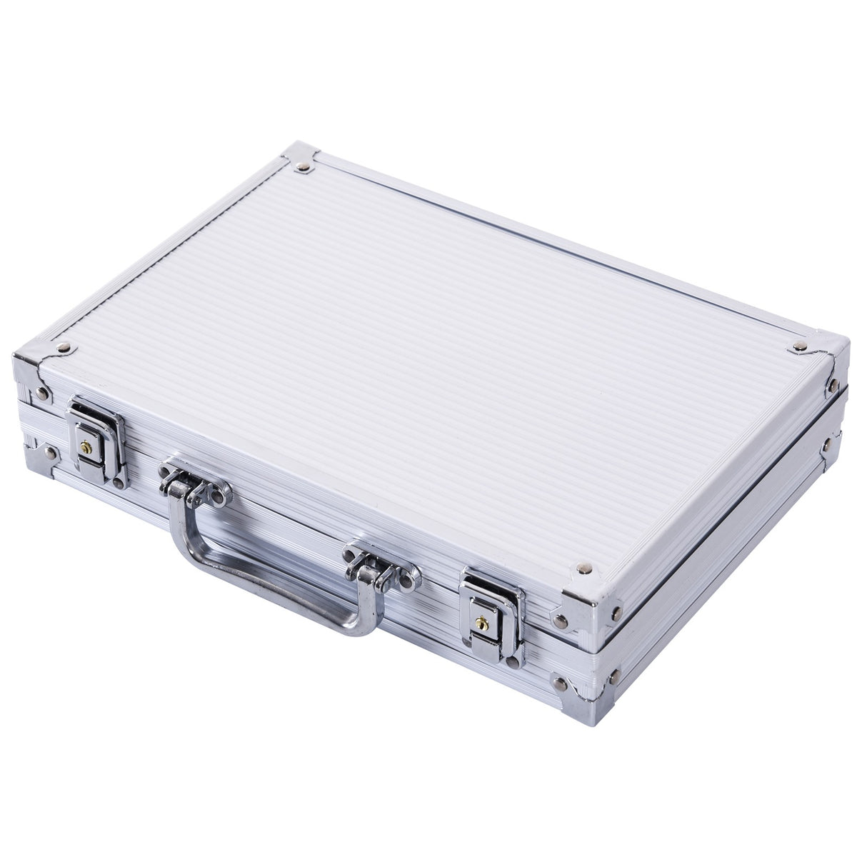 easycomfort easycomfort valigetta poker professionale in alluminio set con 200 fiches e 2 mazzi per texas holdem e blackjack