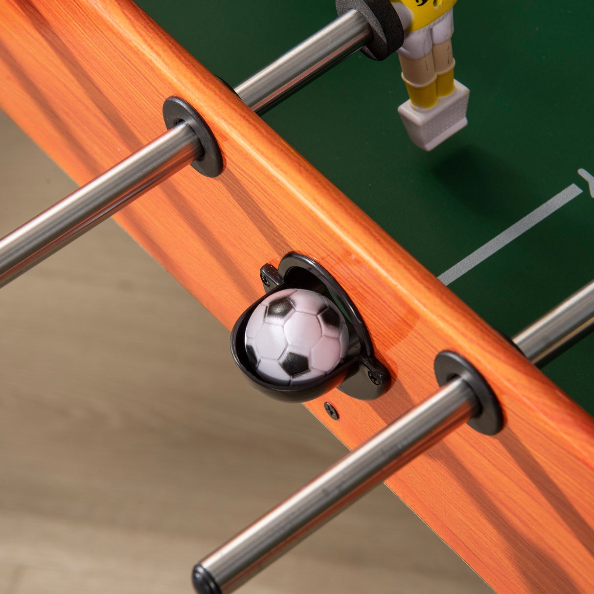 easycomfort easycomfort biliardino calcio balilla per bambini con manopole antiscivolo segnapunti e palline 118x104x69cm