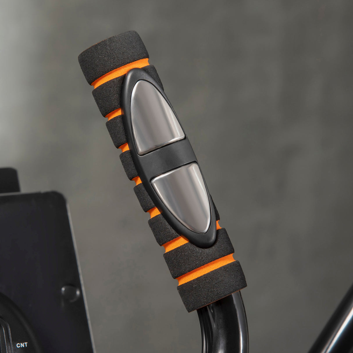 easycomfort easycomfort cyclette ellittica con 4 livelli di resistenza monitor lcd e 2 ruote in acciaio e abs 90x62x150 cm nero