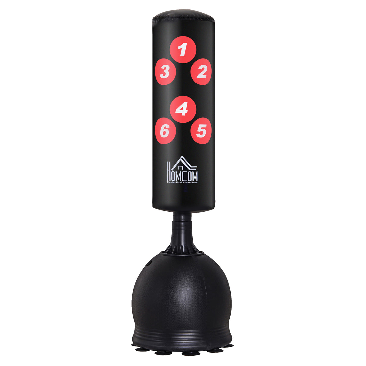 easycomfort easycomfort sacco da boxe da terra sacco da pugile per adulti e bambini fit boxe arti marziali 50x50x165cm