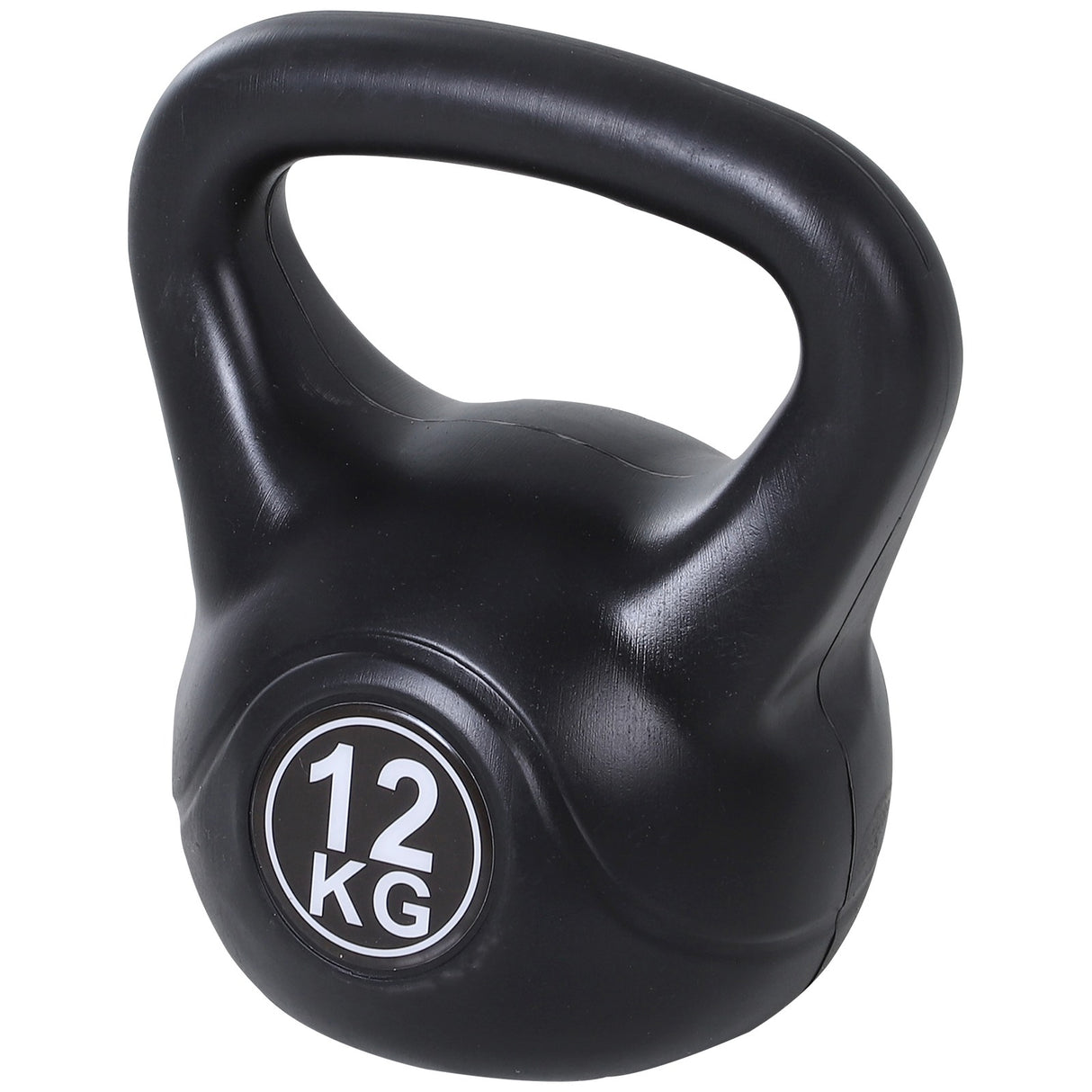 easycomfort easycomfort kettlebell 12 kg per allenamento cross training nero ean 8054111840026