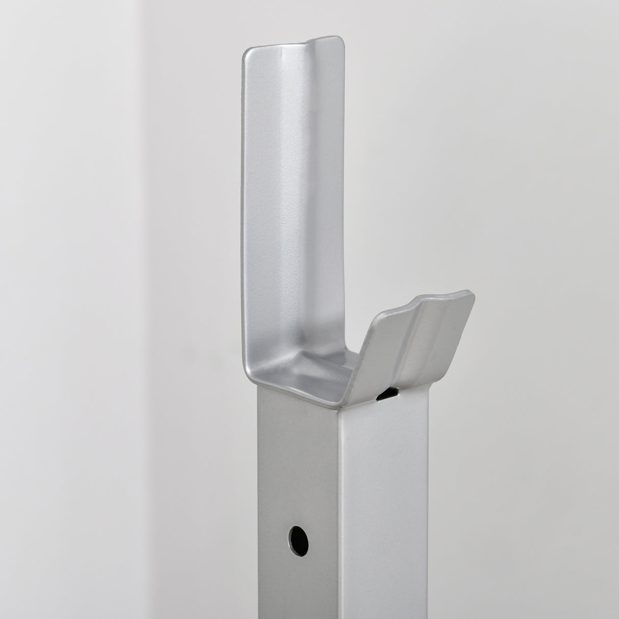 easycomfort easycomfort set 2 rack porta bilanciere in acciaio ganci con altezza regolabile capacita 110kg 55x57x105 170cm nero