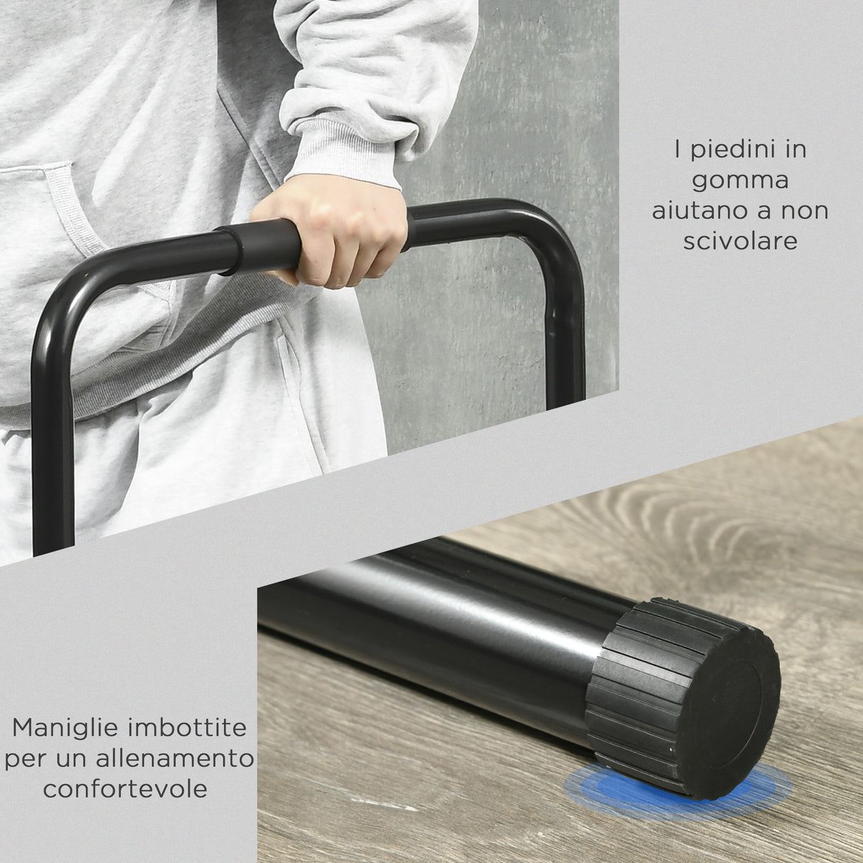 easycomfort easycomfort barra per dip in acciaio ad altezza regolabile con 6 lunghezze regolabili 90 102x65x80 90 cm nera