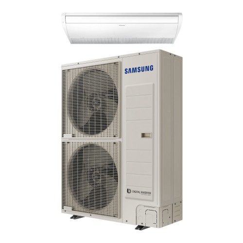 samsung condizionatore samsung inverter soffitto 48000 btu ac140mncdkheu trifase r 32 wi fi optional con comando a filo