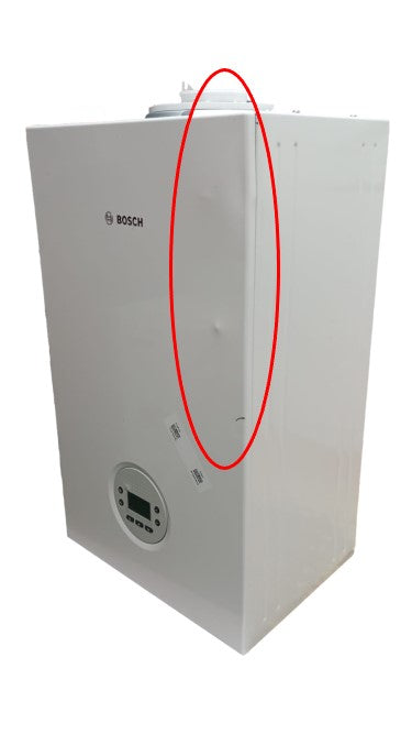 junkers bosch area occasioni caldaia a condensazione junkers bosch condens 1200 w gc1200w 2424 c 23 low nox metano 7716704745 completa di kit scarico fumi