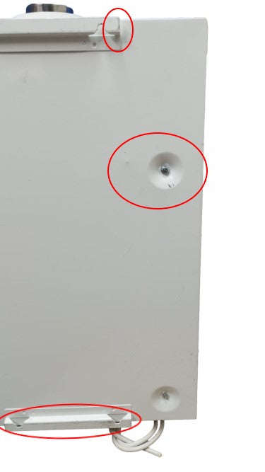 ferroli area occasioni scaldabagno a gas ferroli kona 15 litri camera stagna metano low nox completo di kit fumi