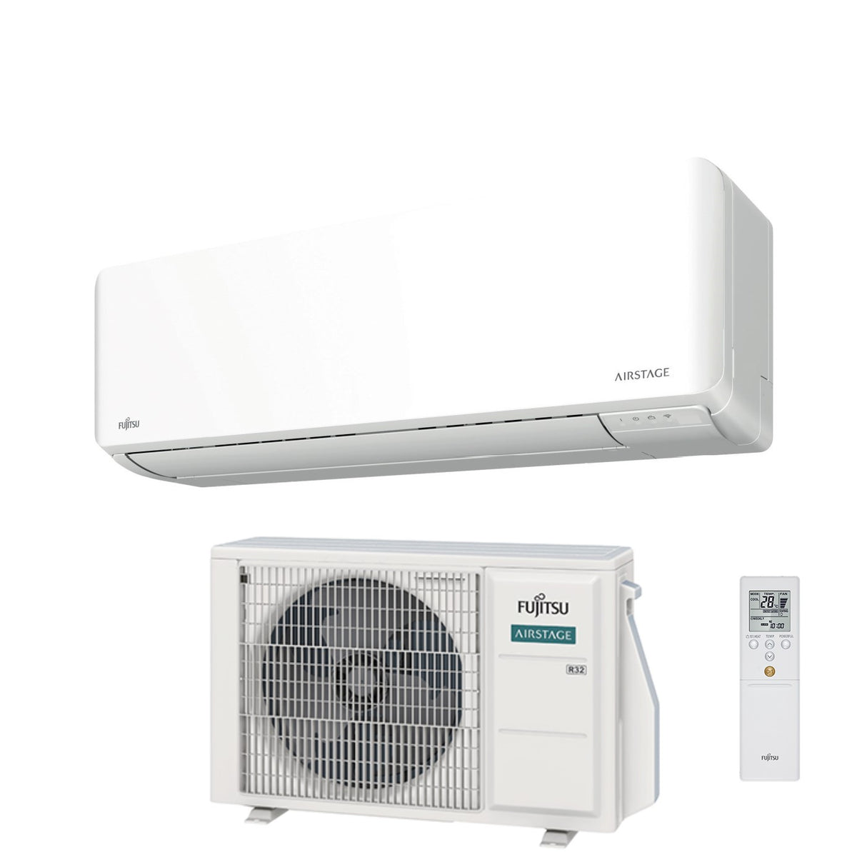 fujitsu climatizzatore condizionatore fujitsu inverter serie km 12000 btu asyg12kmcf codice 3ngf87280 r 32 wi fi integrato classe aa