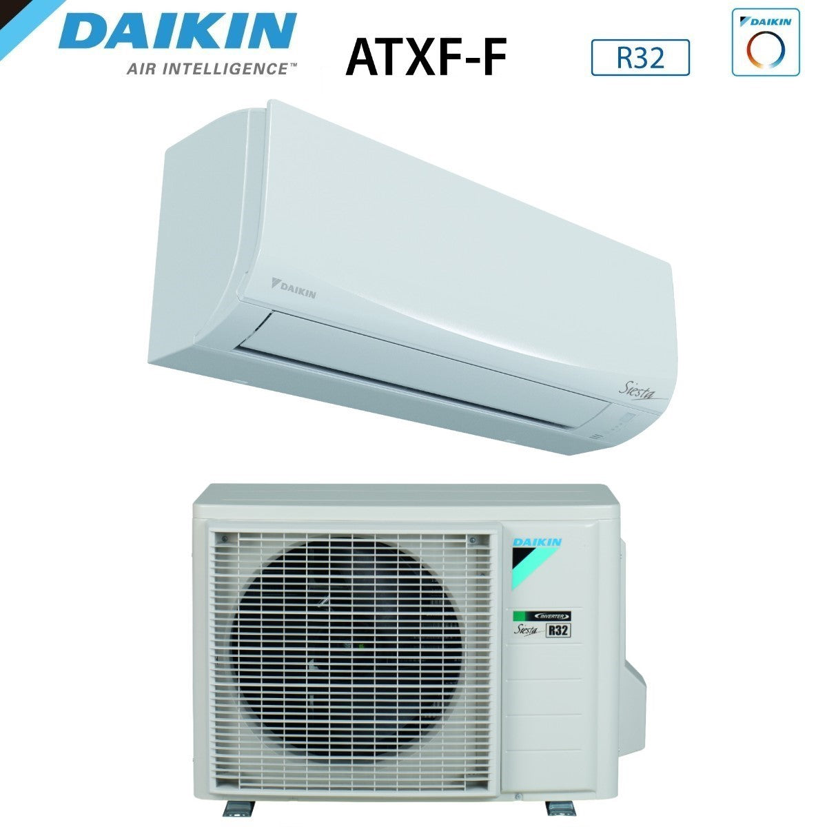 daikin condizionatore daikin inverter serie siesta atxf f 24000 btu atxf71f arxf71f r 32 wi fi integrato